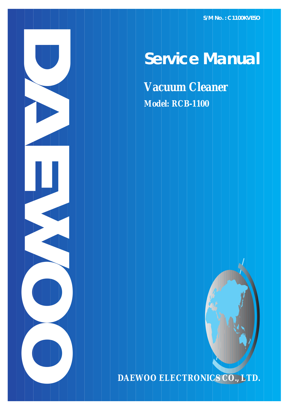 Daewoo RCB-1100 Service Manual