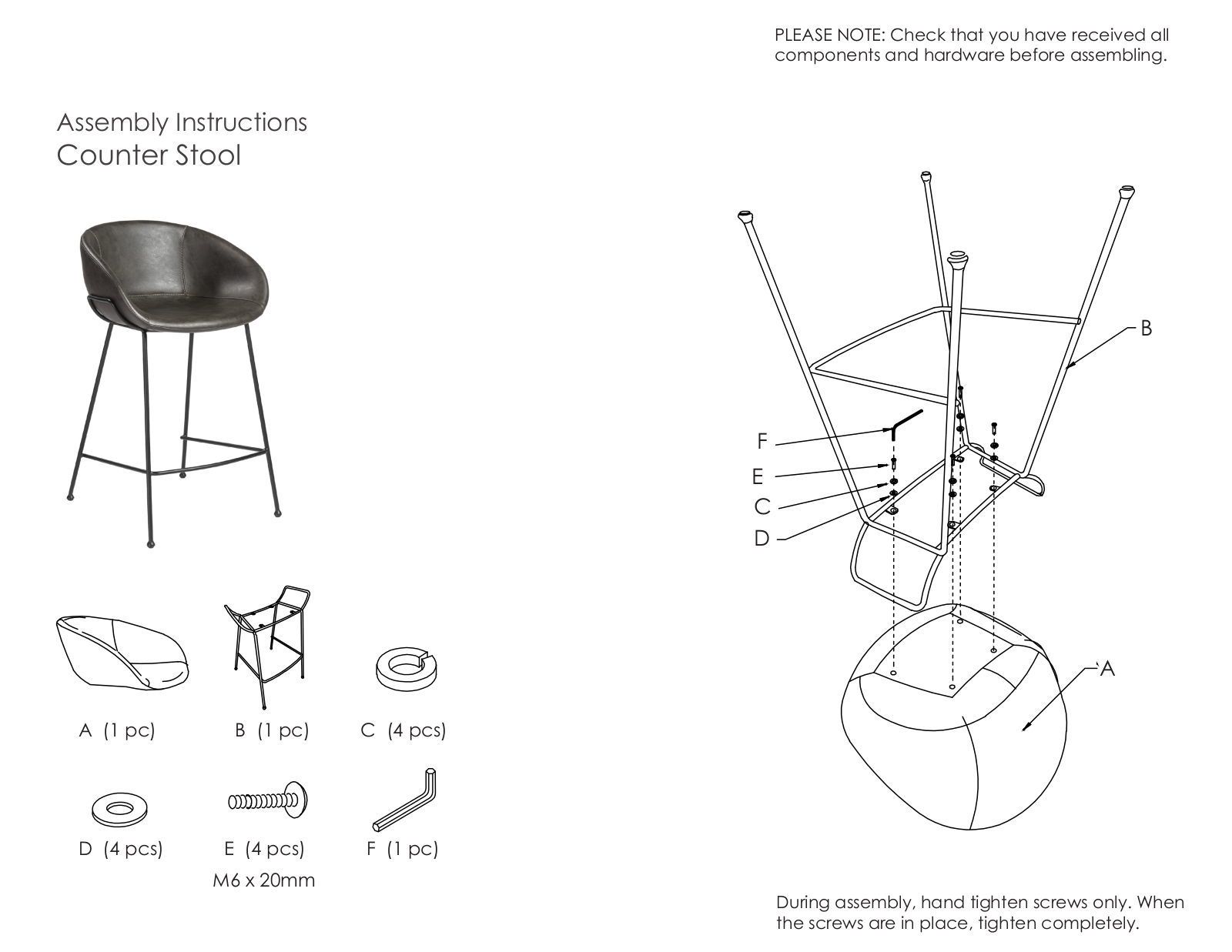 Foundstone UNRS4366 Assembly Instructions - ManualMachine.com