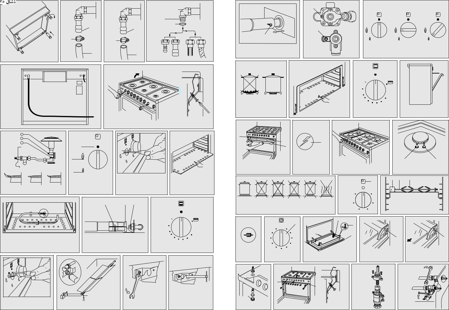 Zanussi ZX9642, ZW9642IC, ZW9650I, ZX9650, ZW9650IC Instruction Manual