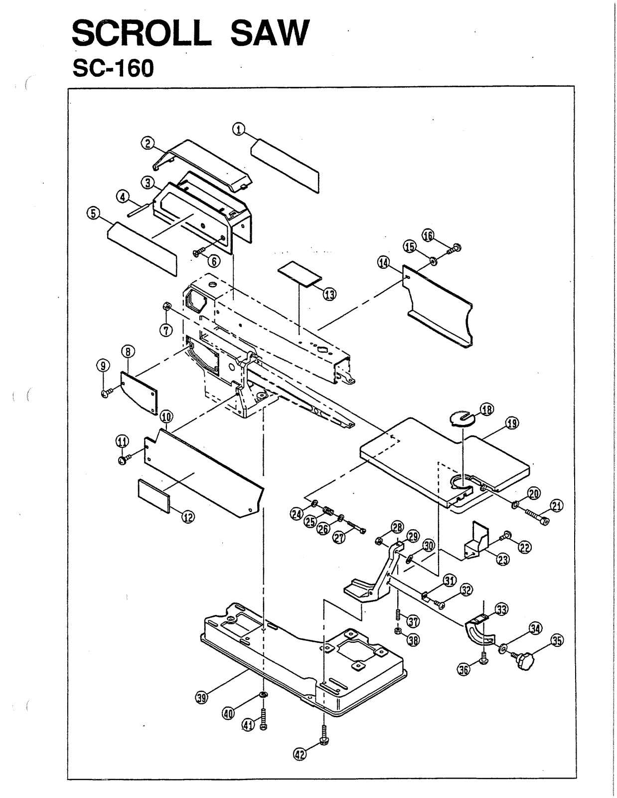 Ryobi SC160 User Manual