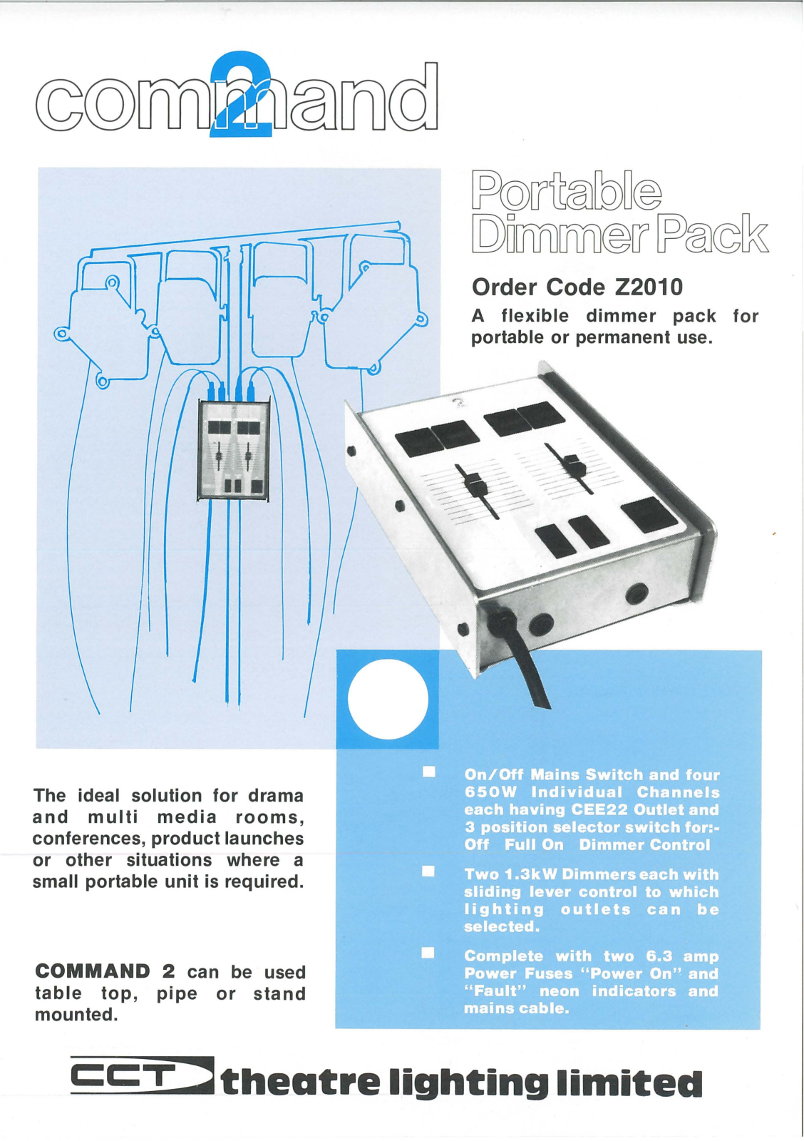 CCT Lighting Command 2 Datasheet - ManualMachine.com