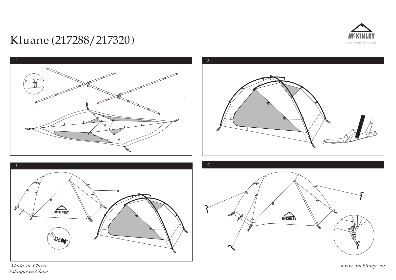 McKinley Kluane User Manual