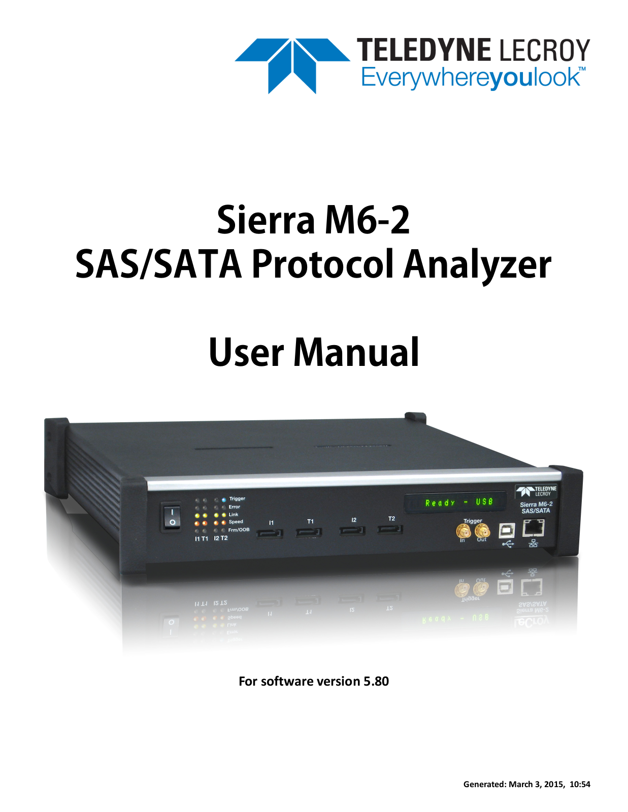 Teledyne Sierra M6-2 User Manual