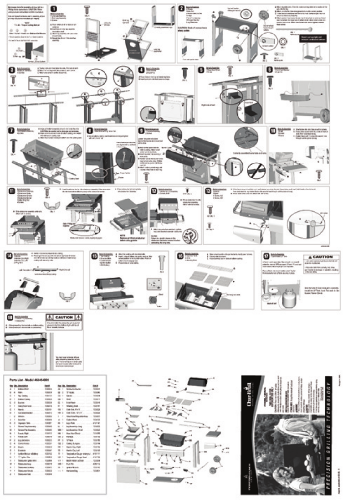 Charbroil 463454005 Owner's Manual