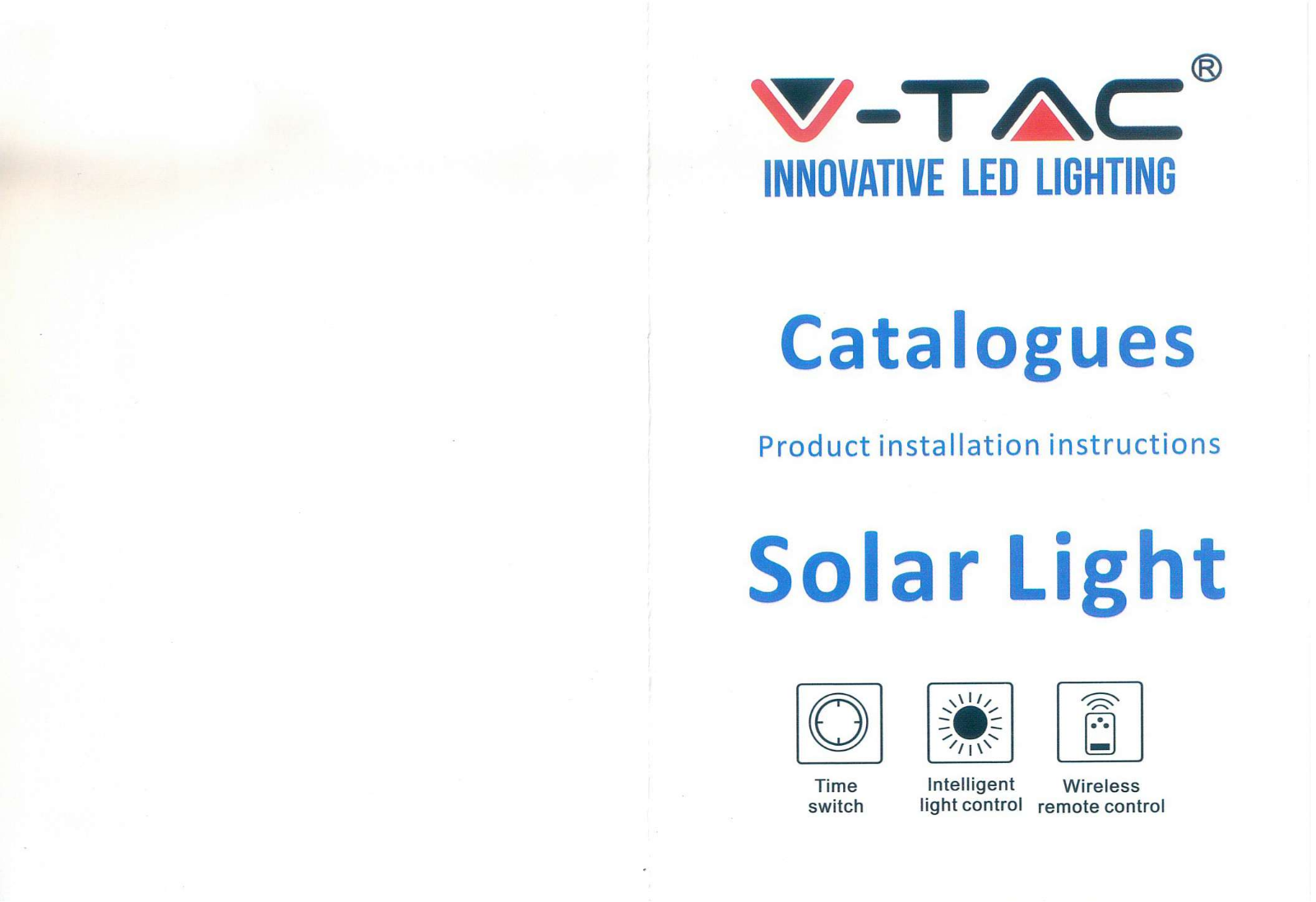 V-TAC Solar Light Catalog