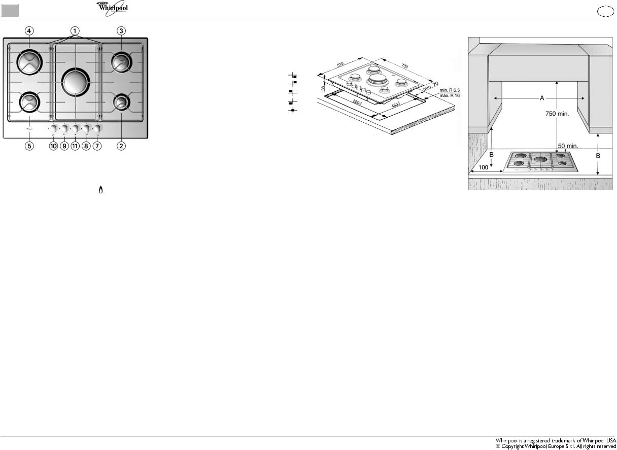 Whirlpool AKT 721/IXL User Manual