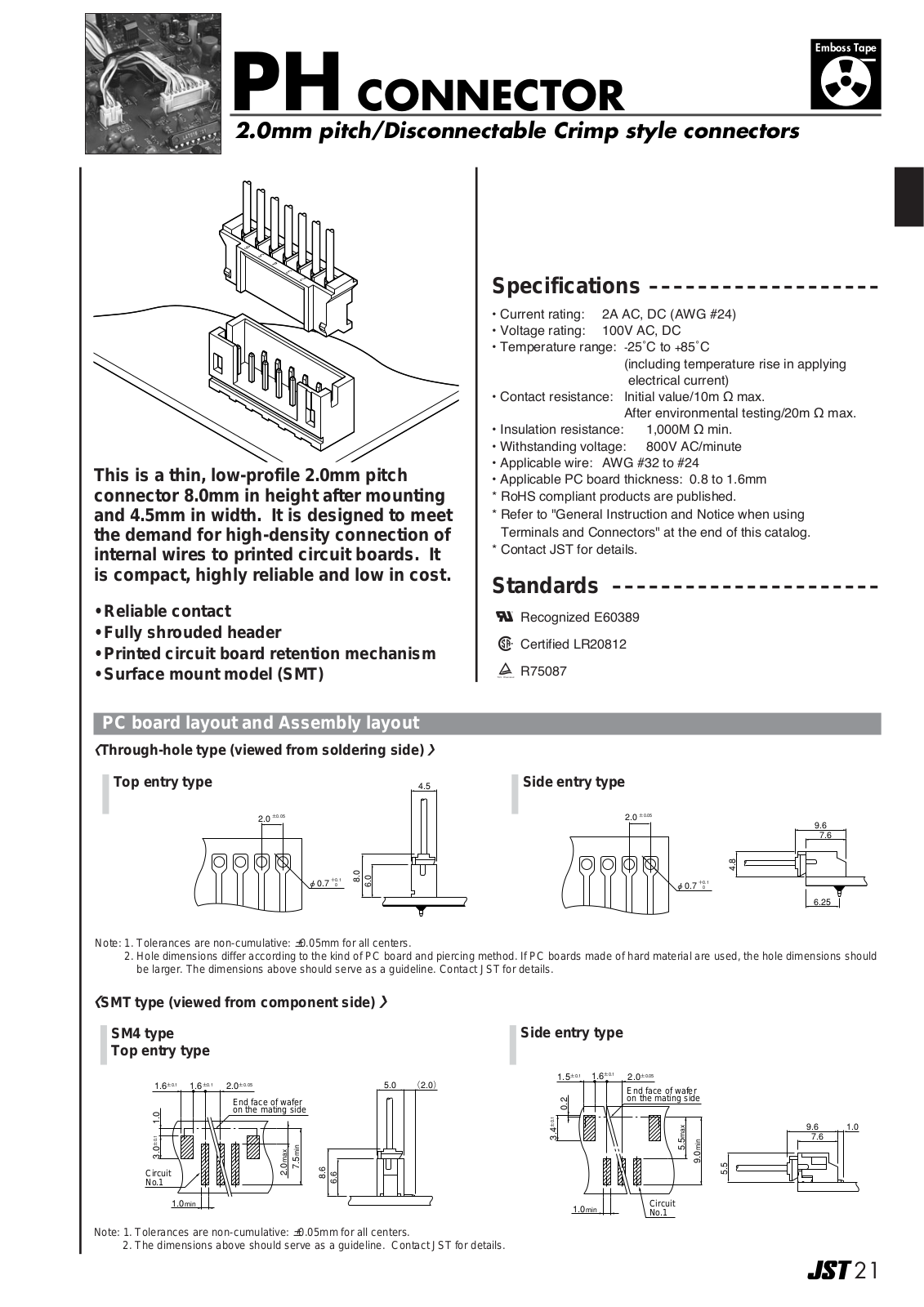 JST PH User Manual