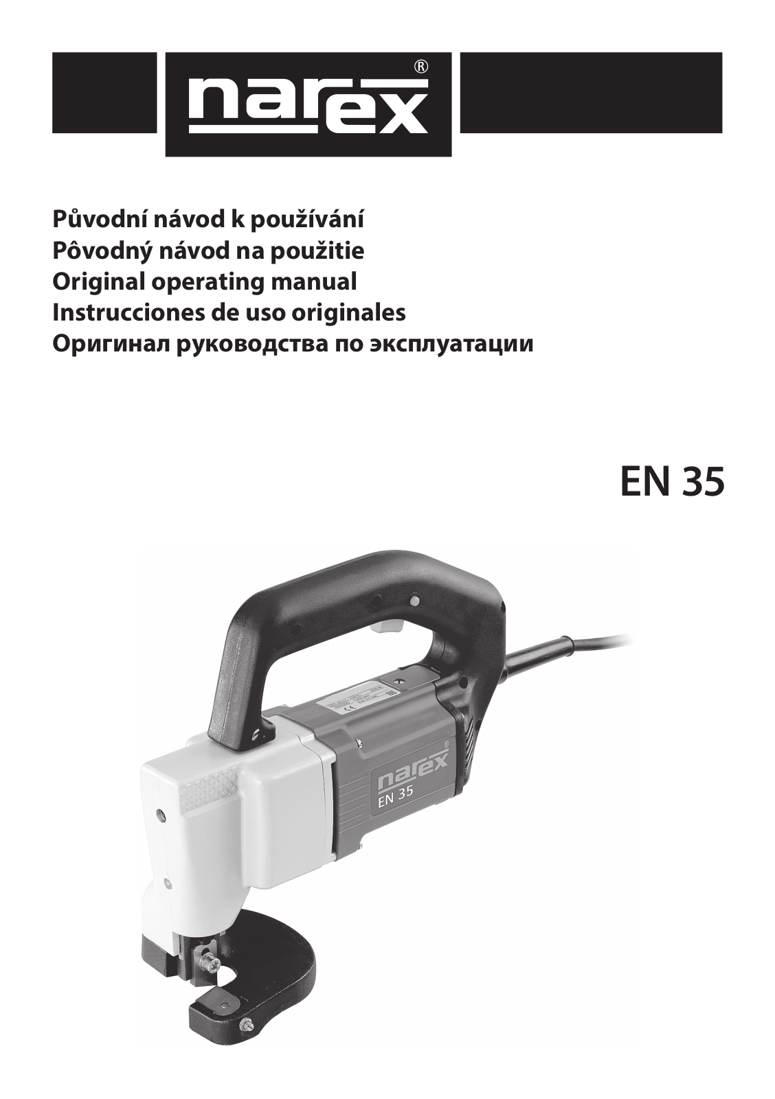 Narex EN 35 User Manual