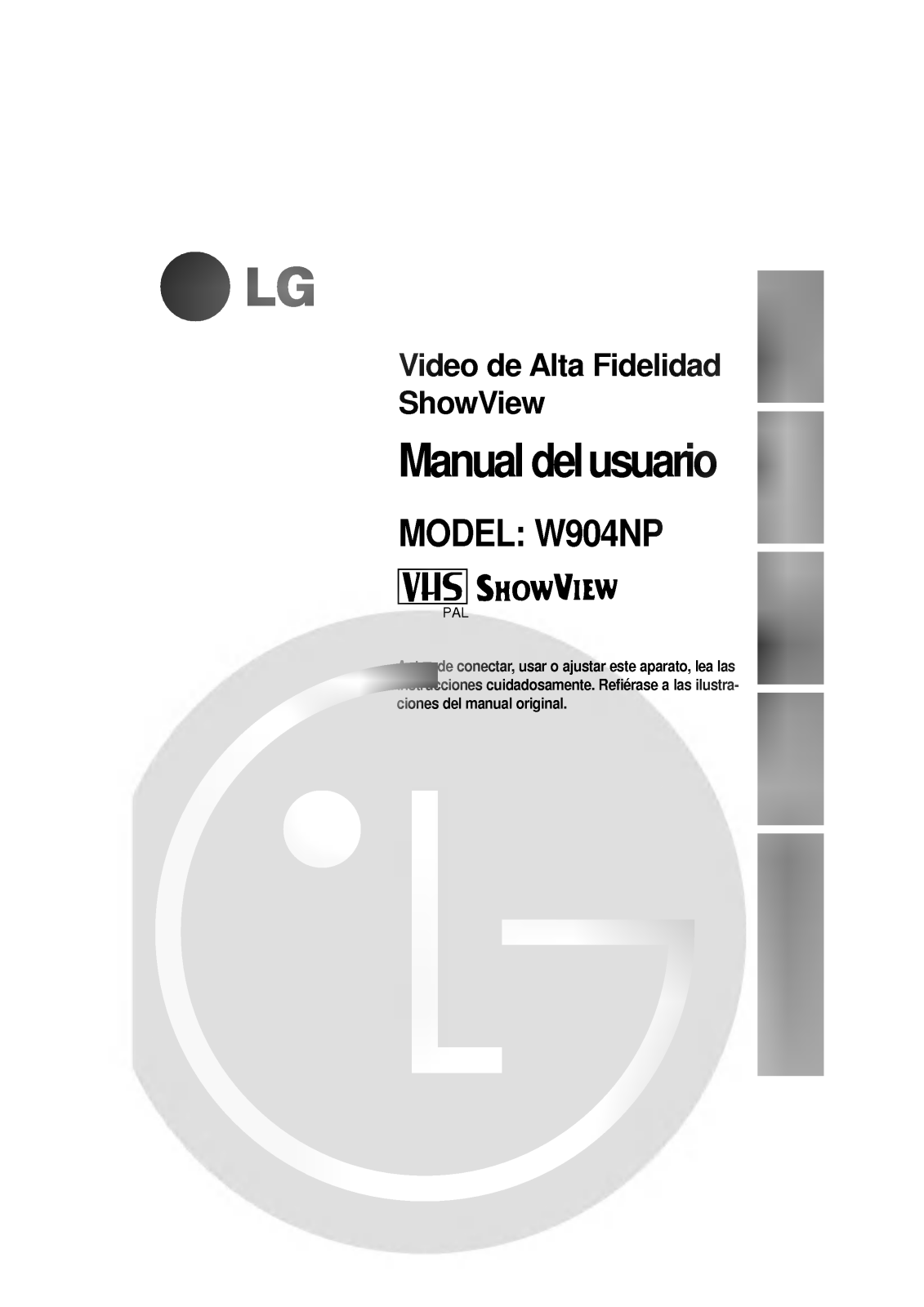 LG W904NP User Manual