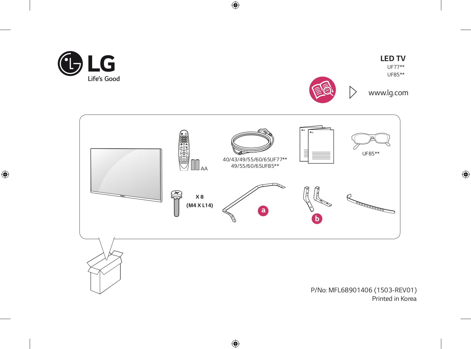 LG 49UF850T-TB User Guide