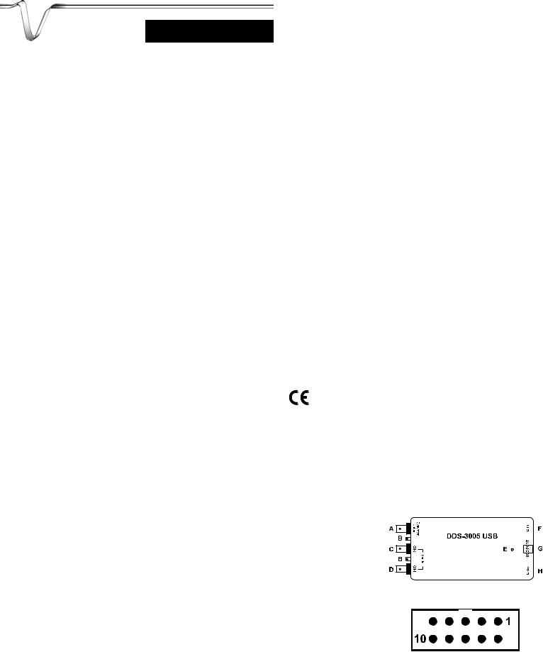 VOLTCRAFT DDS-3005 User guide