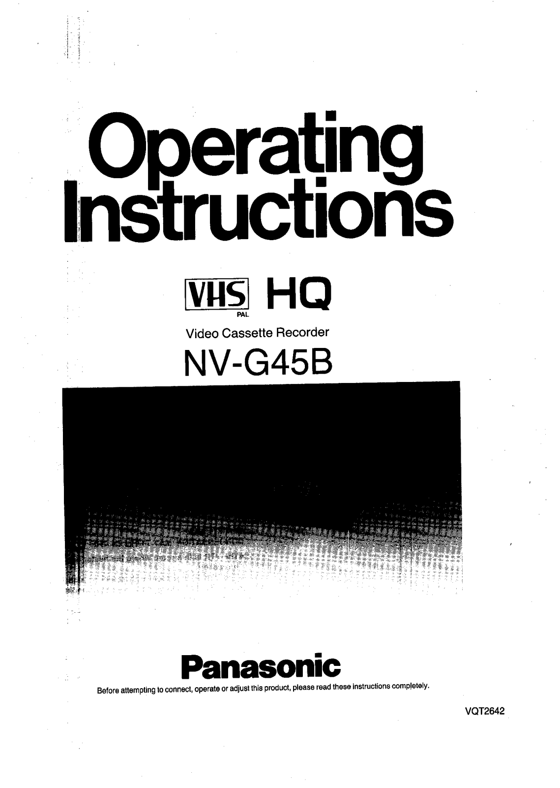 Panasonic NV-G45B, NV-G40B User Manual