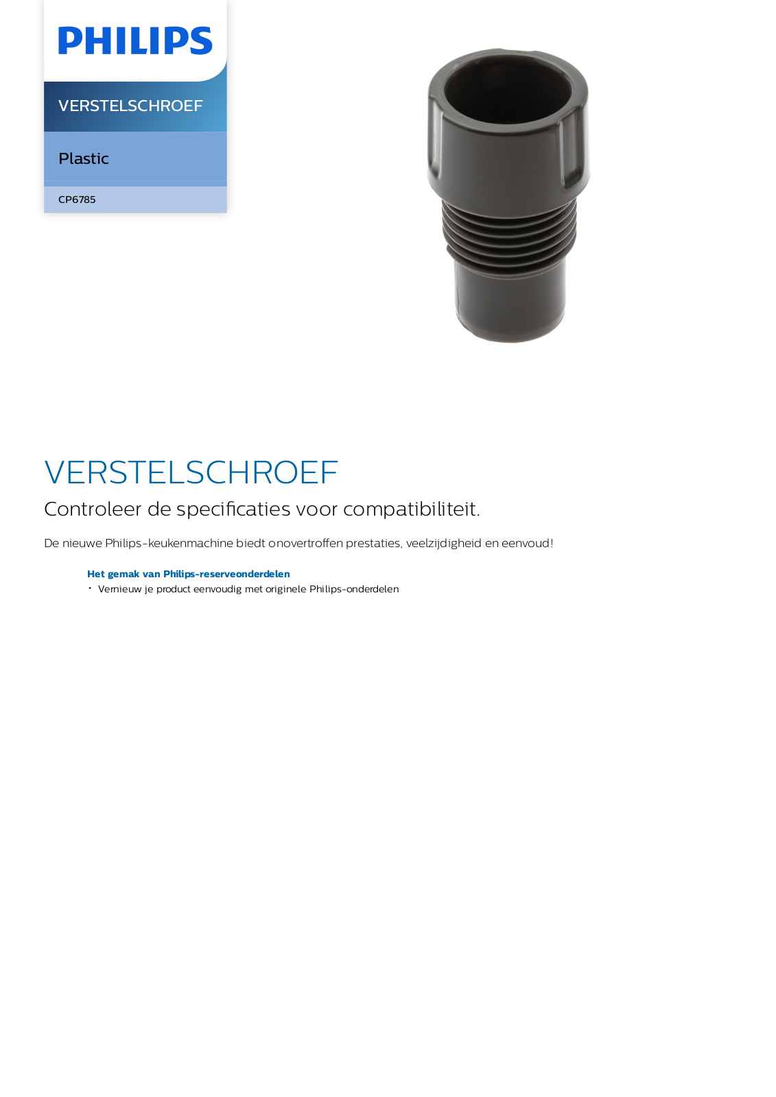 Philips CP6785/01 Leaflet - ManualMachine.com