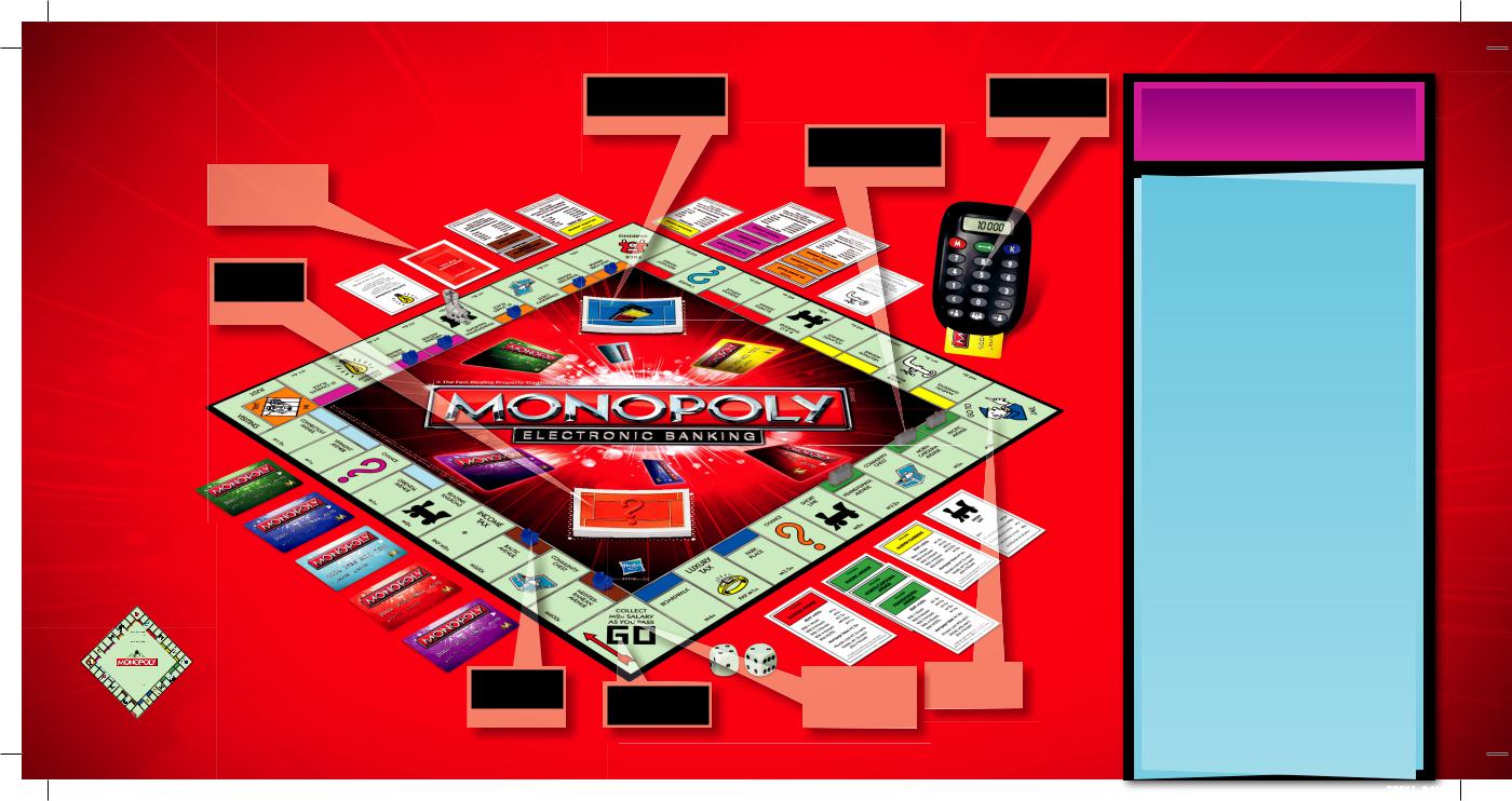 HASBRO Monopoly Electronic Banking New User Manual