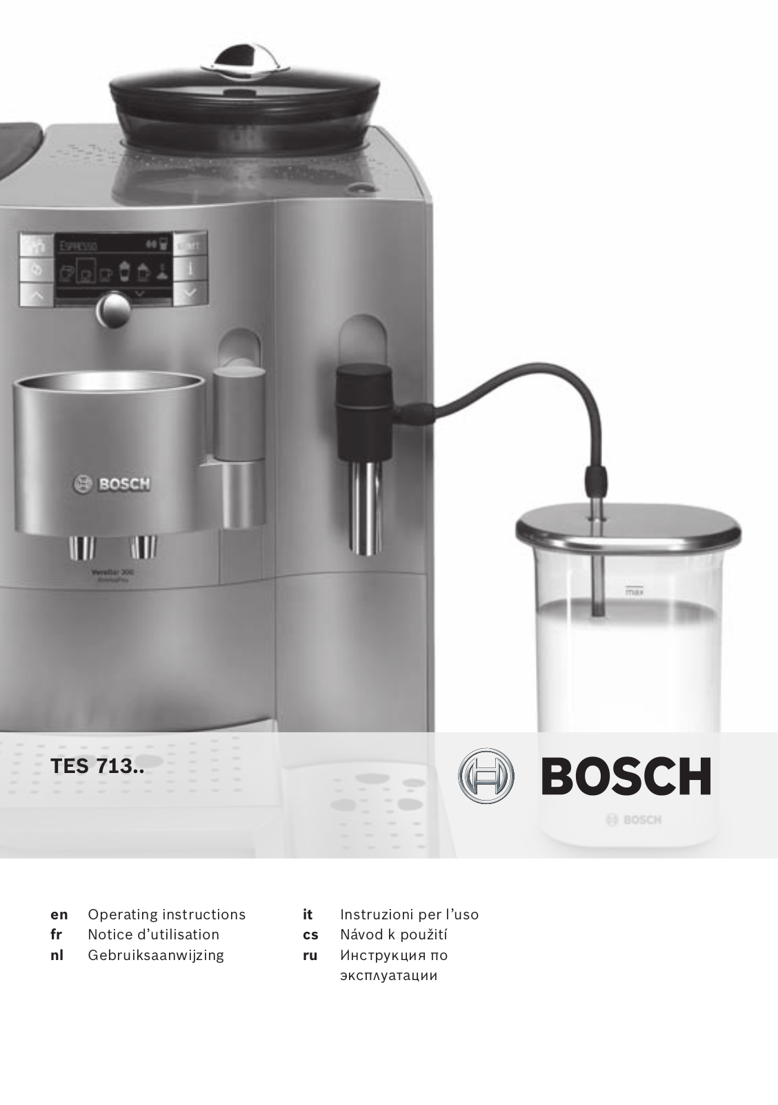 Bosch TES71321RW User Manual