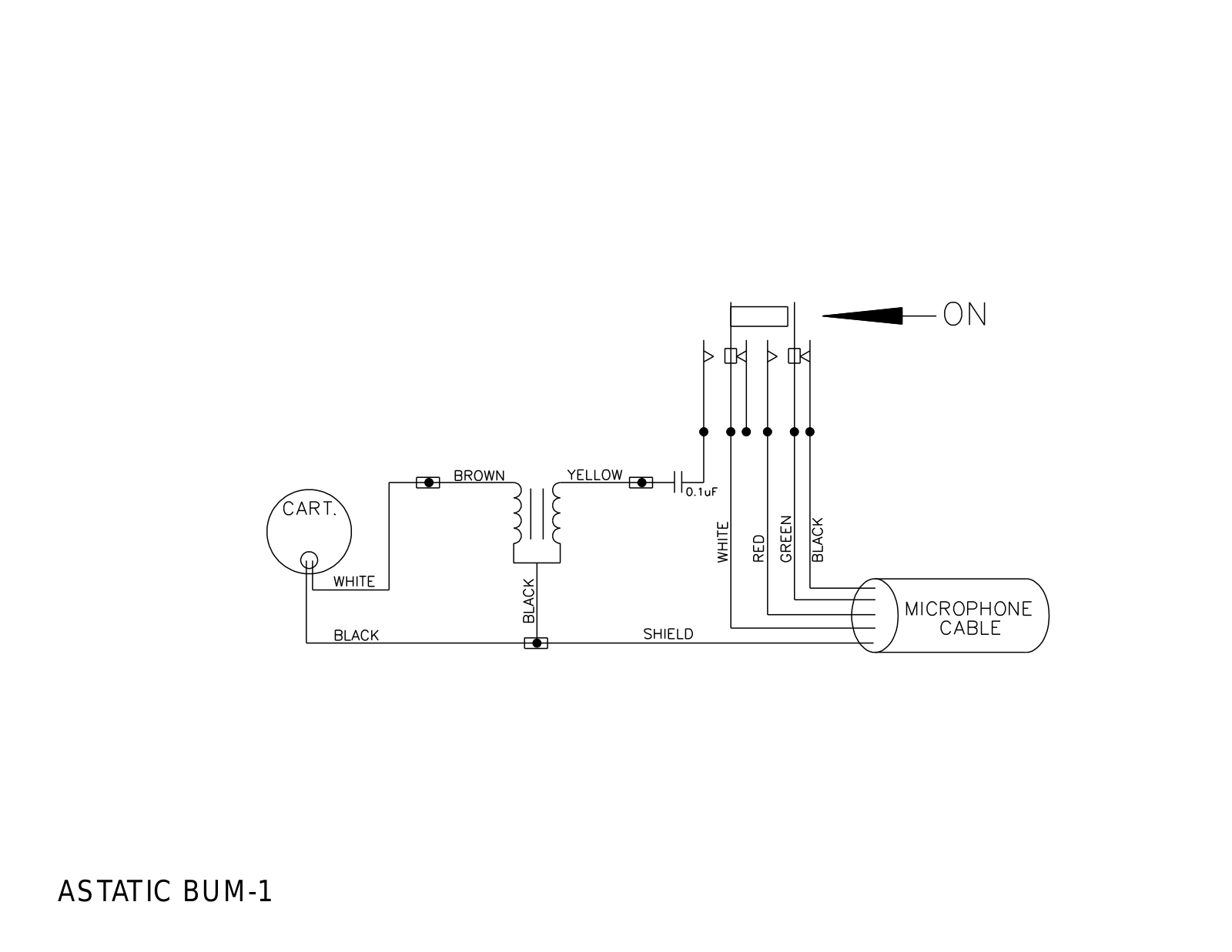 Astatic BUM-1 Schematics - ManualMachine.com