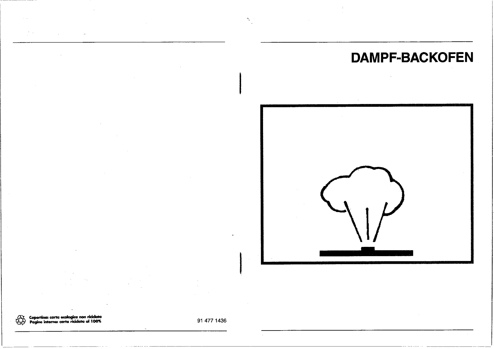 Smeg S300 User manual