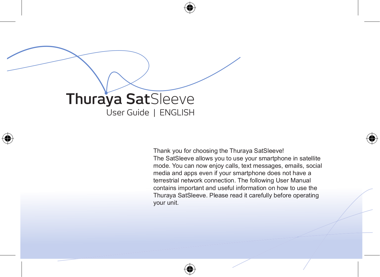 Thuraya SatSleeve for Android User Manual