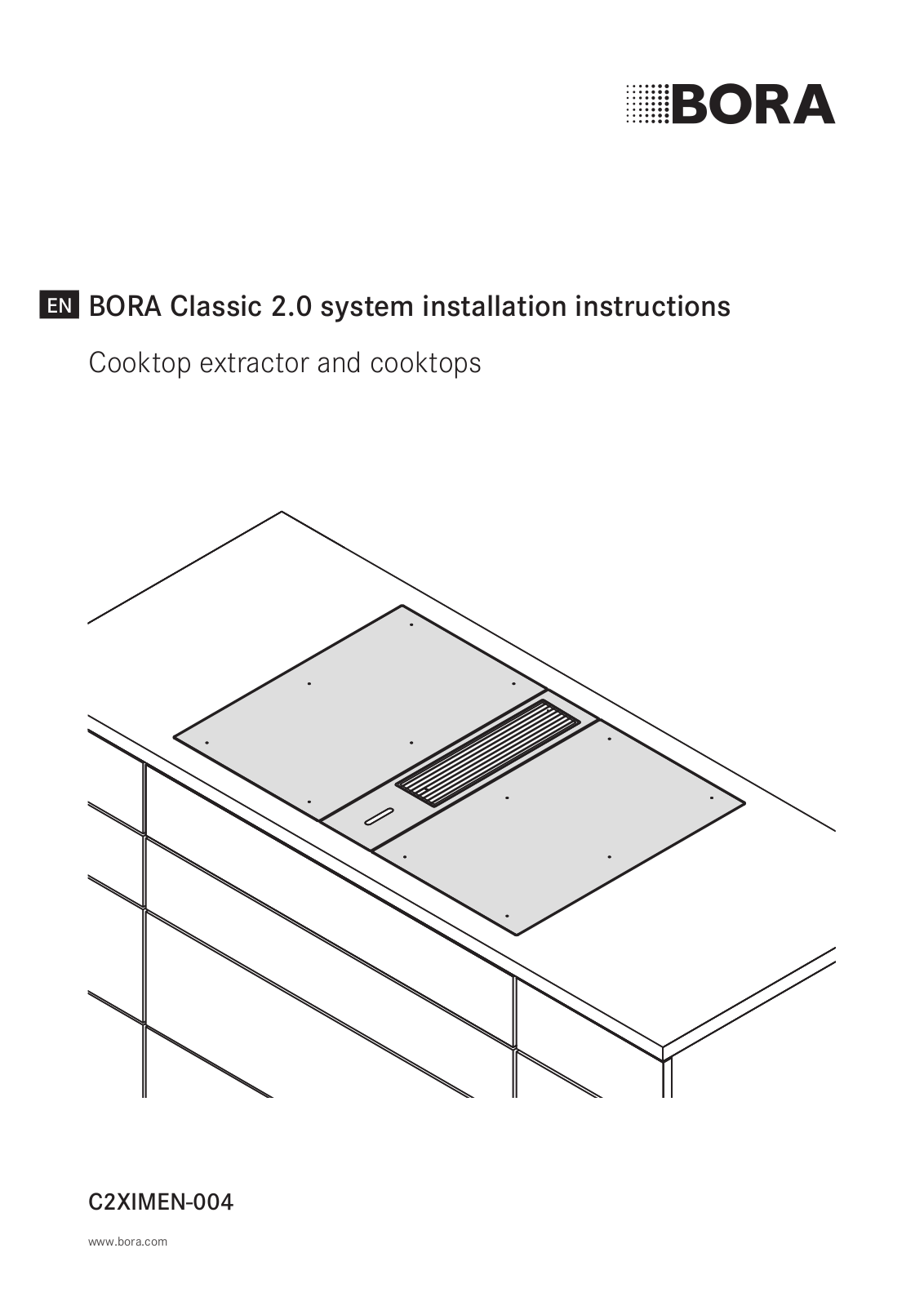 bora Classic, Classic CKFI, Classic CKCH, Classic CKCB, Classic CKG Installation Instructions Manual - ManualMachine.com