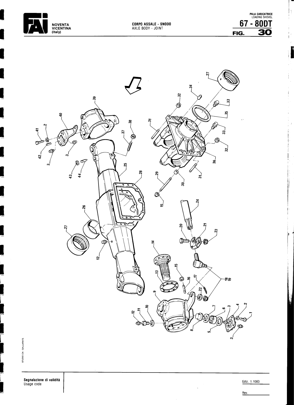 KOMATSU FAI-P schematic