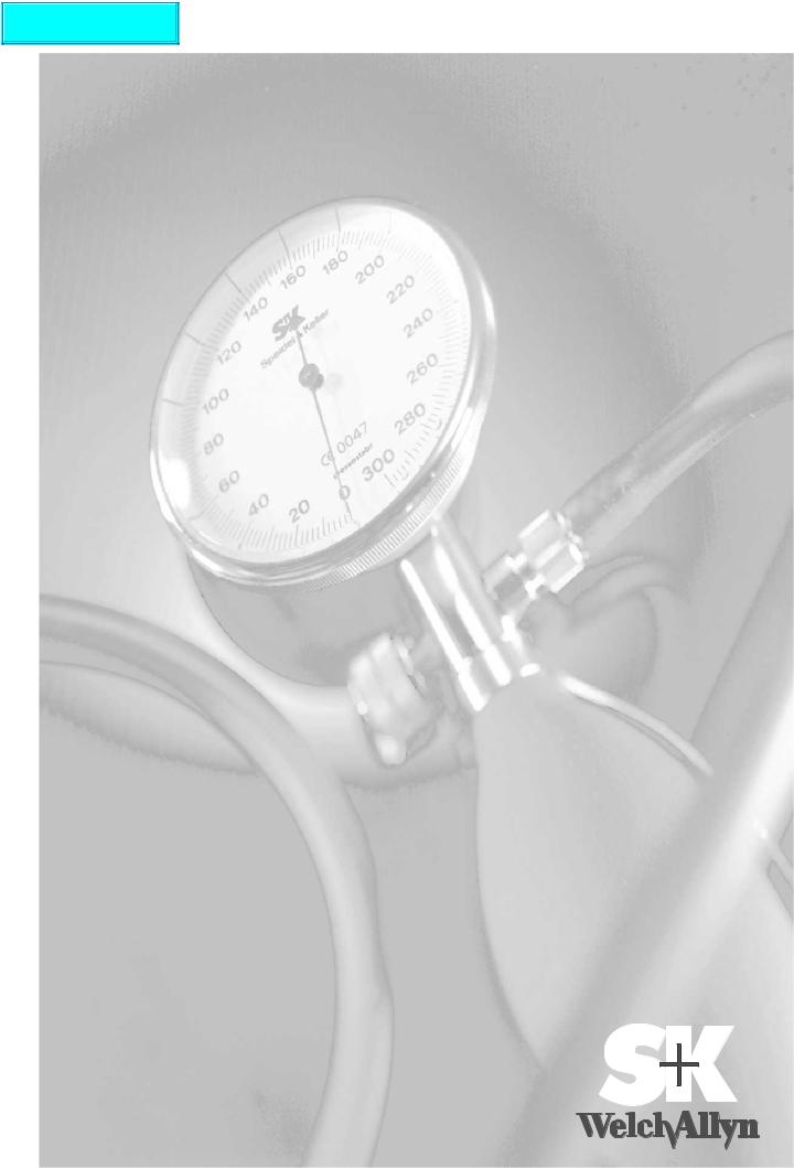 Welch Allyn Blood Pressure Monitor User manual