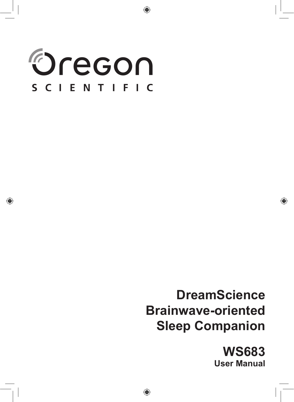 Oregon Scientific WS683 User Manual