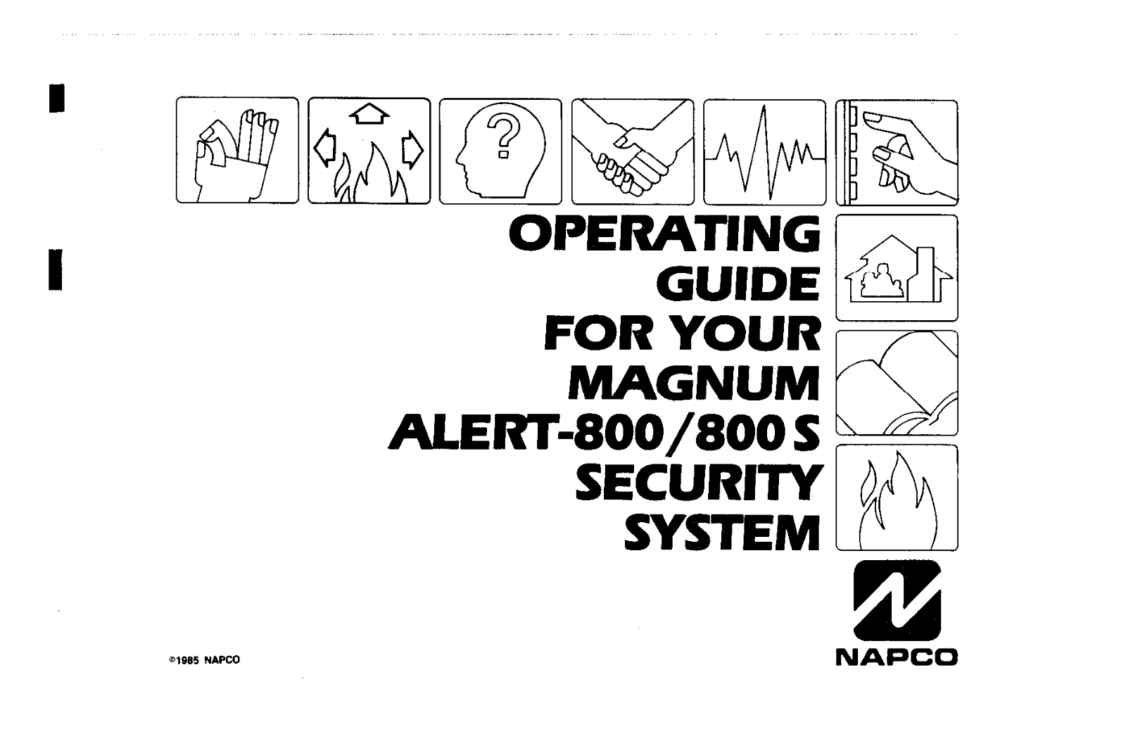 Napco MAGNUM ALERT-800S, MAGNUM ALERT-800 User Manual