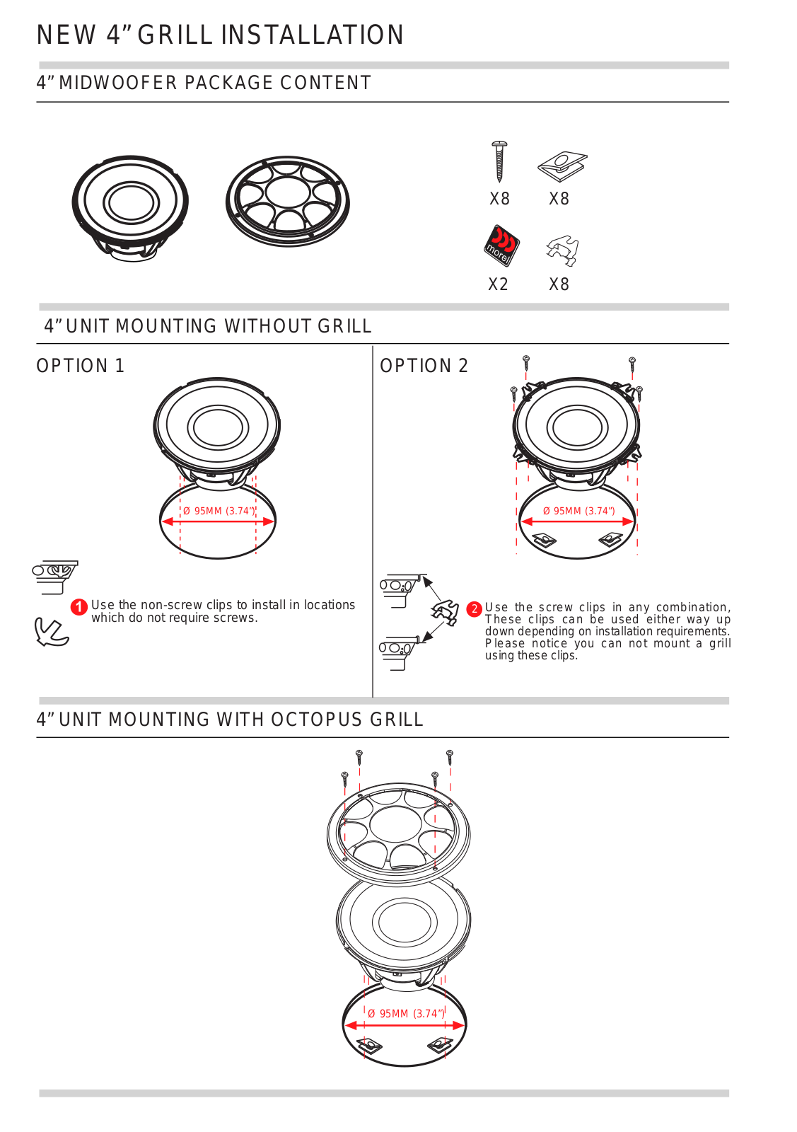 Morel NEW 4 User Manual