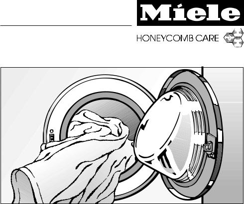 Miele W 2515 Operating instructions