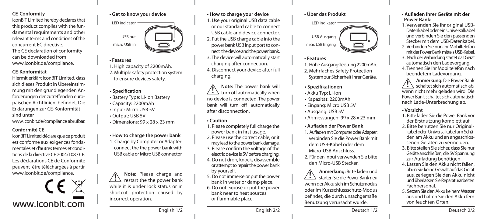 iconBIT FTB2200PB User Manual