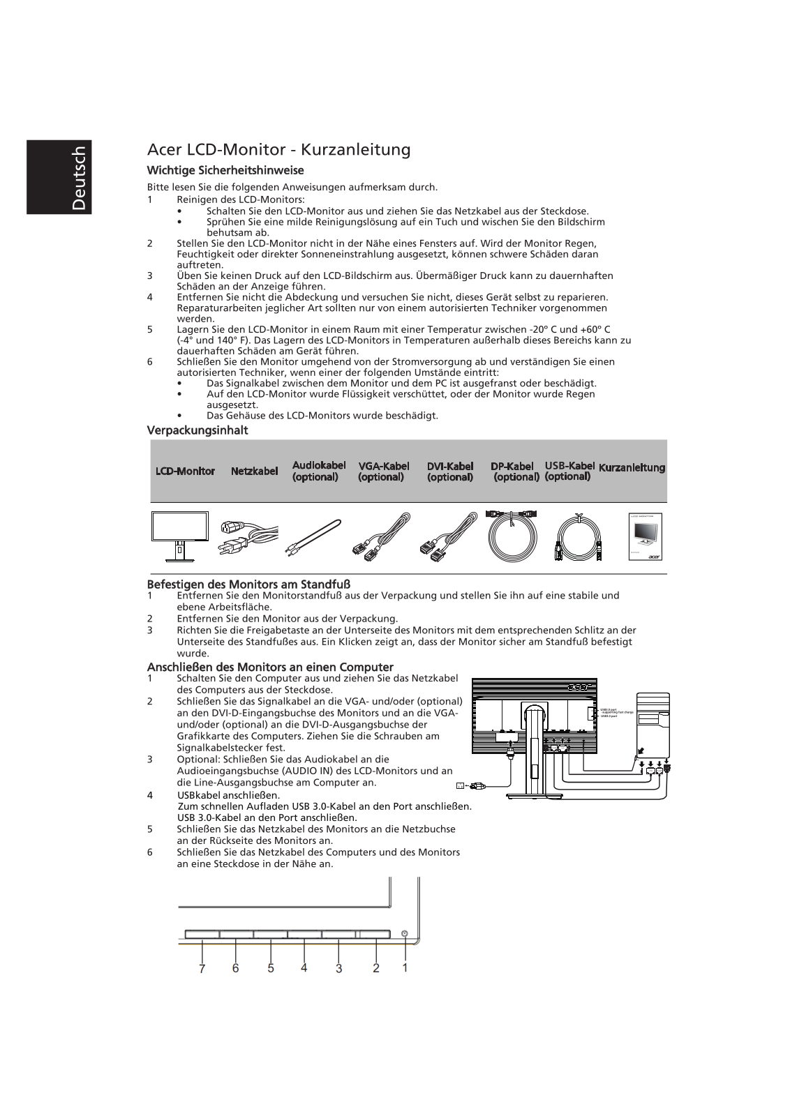 Acer B246HL User Manual