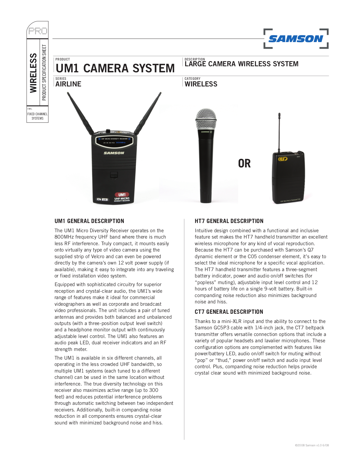 SAMSON UM1 service manual