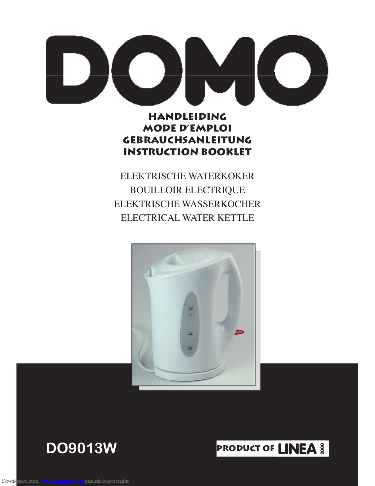 Domo DO9013W Instruction Booklet