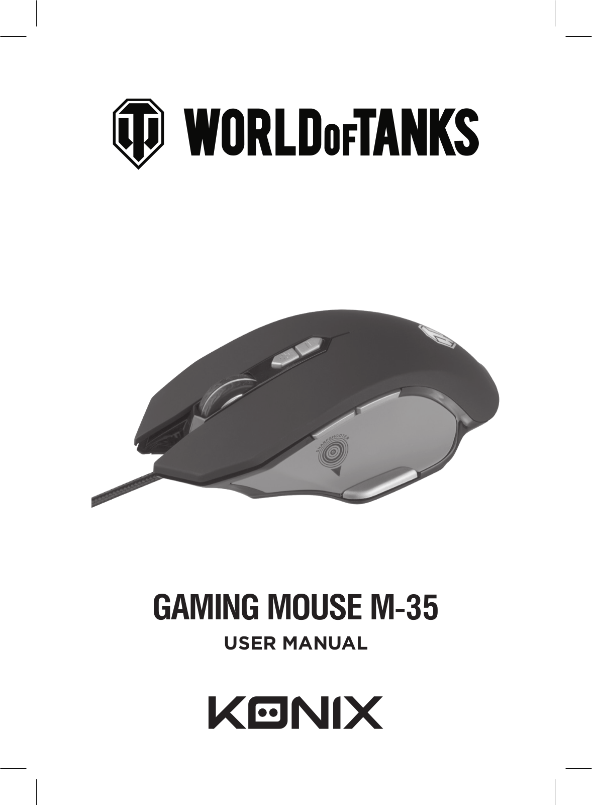 Konix World of Tanks M-35 Sniper User Manual