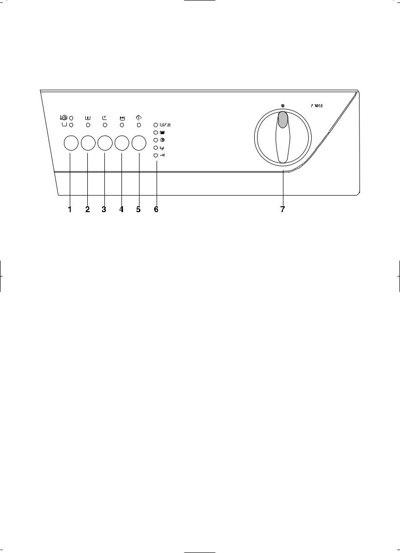 Zanussi F1015, F1215 User Manual