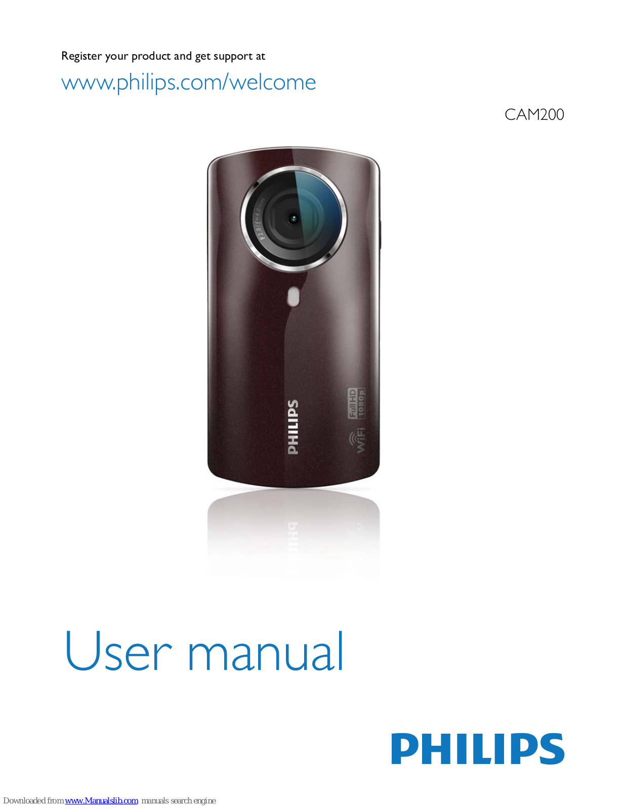 Philips CAM200BL, CAM200 User Manual