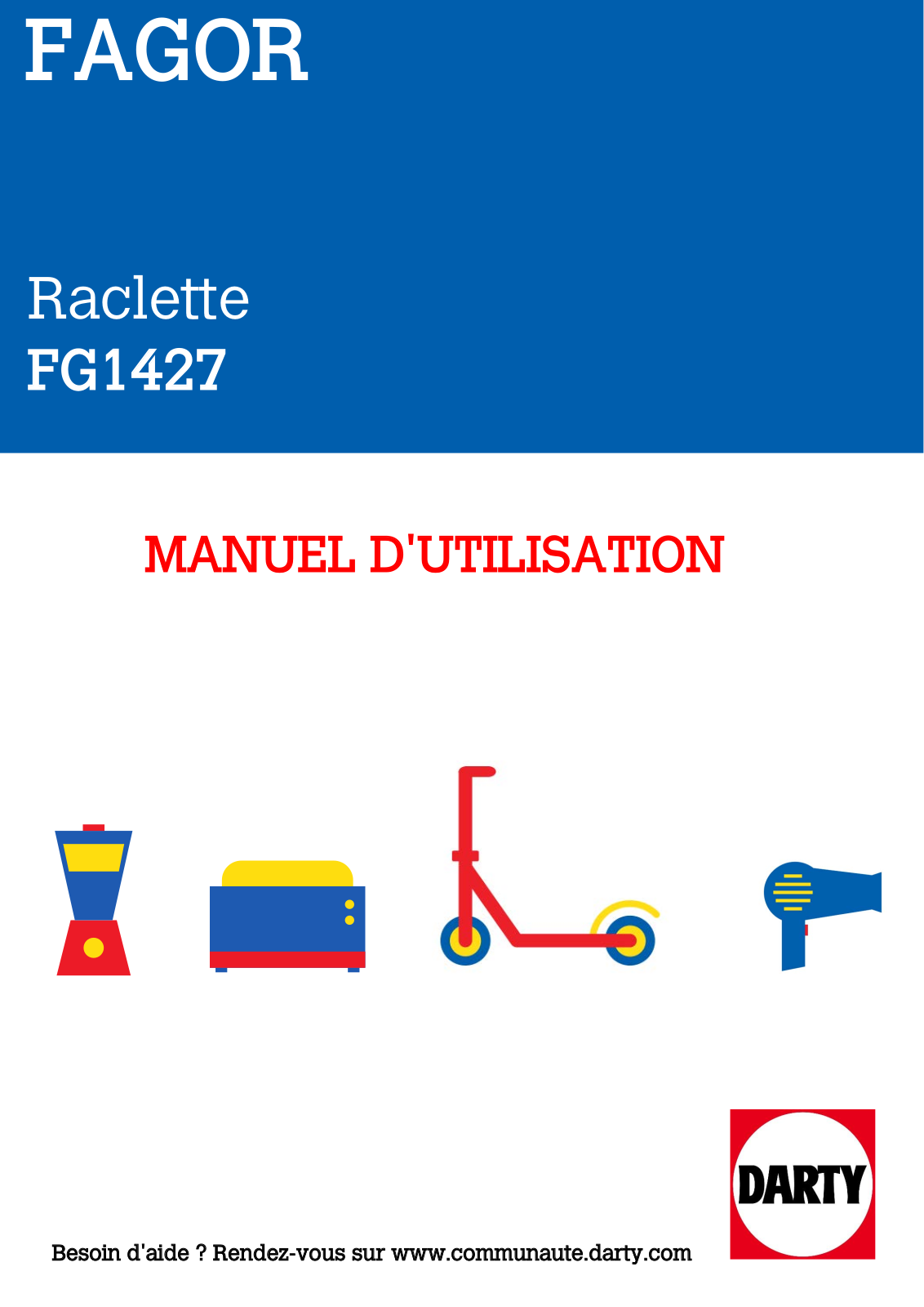 Fagor FG1427 User Manual