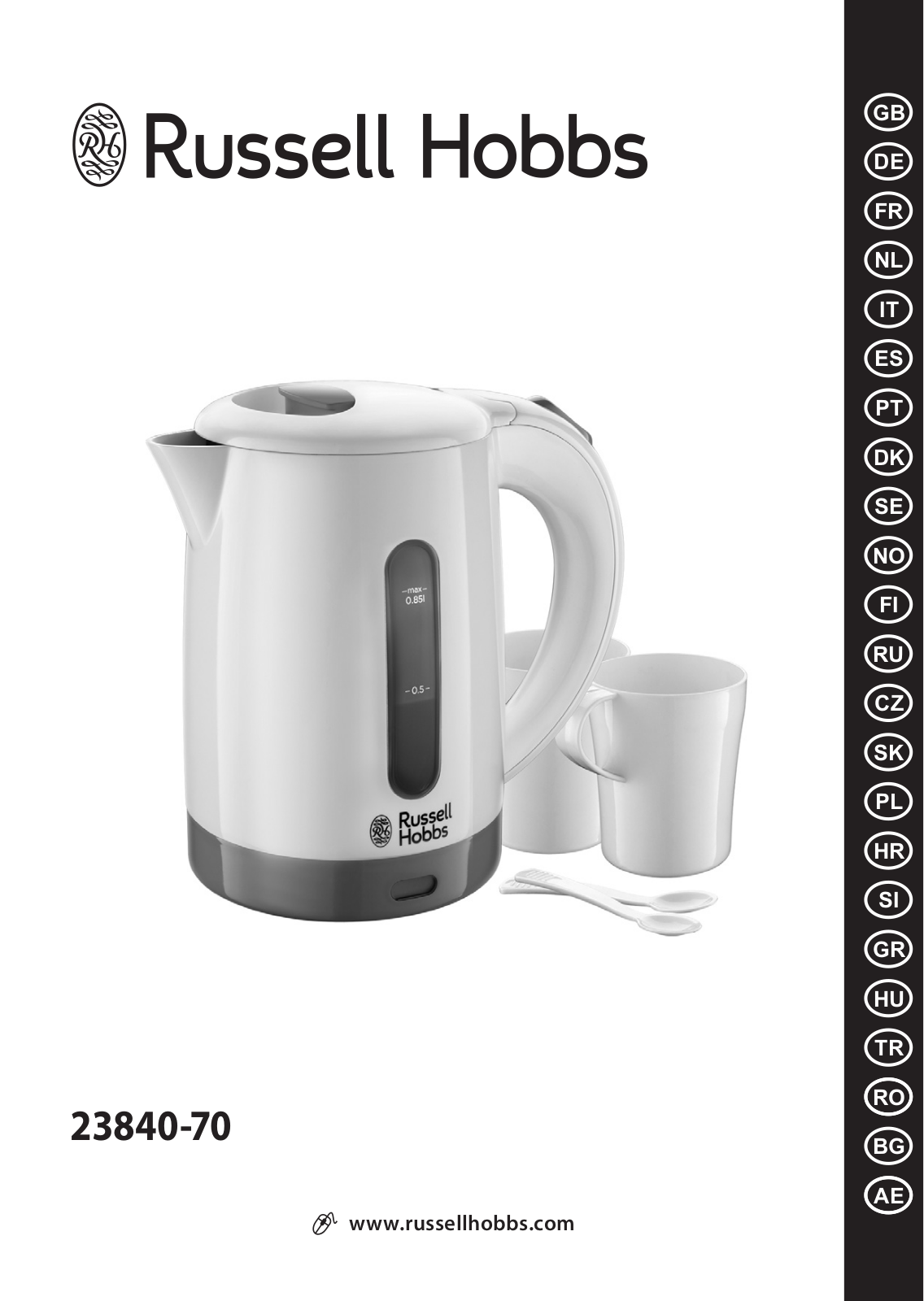 Russell hobbs 23840-70 User Manual