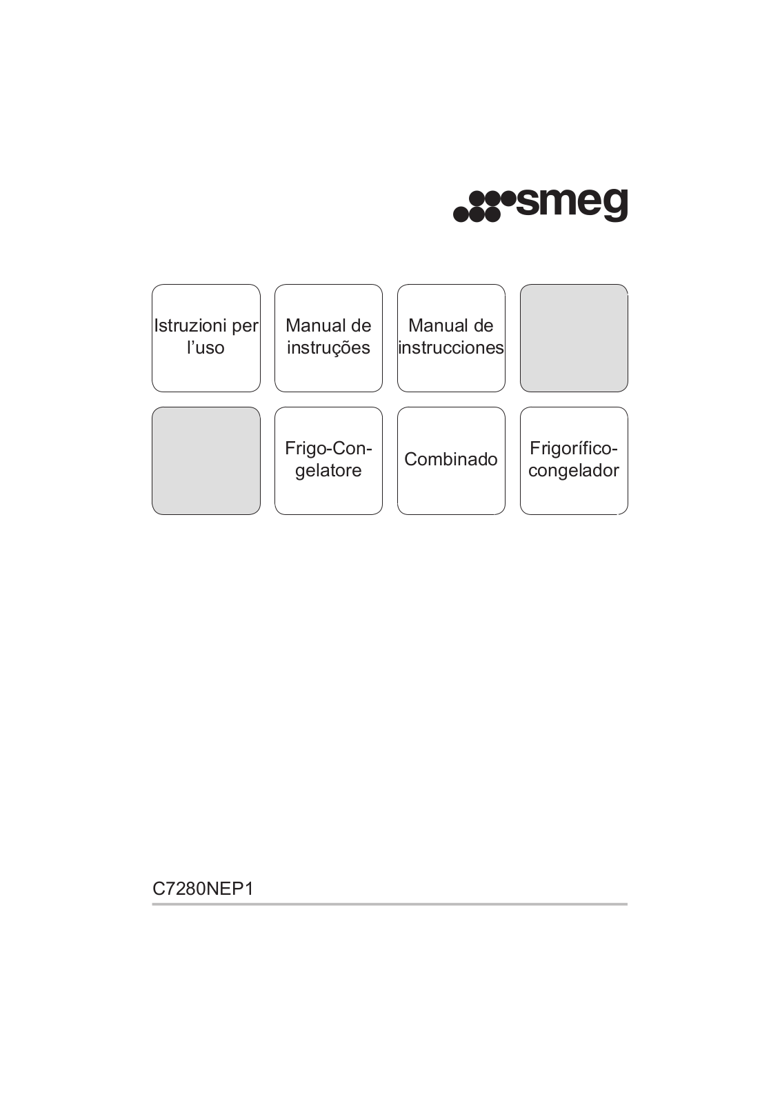 Smeg C7280NEP1 User manual