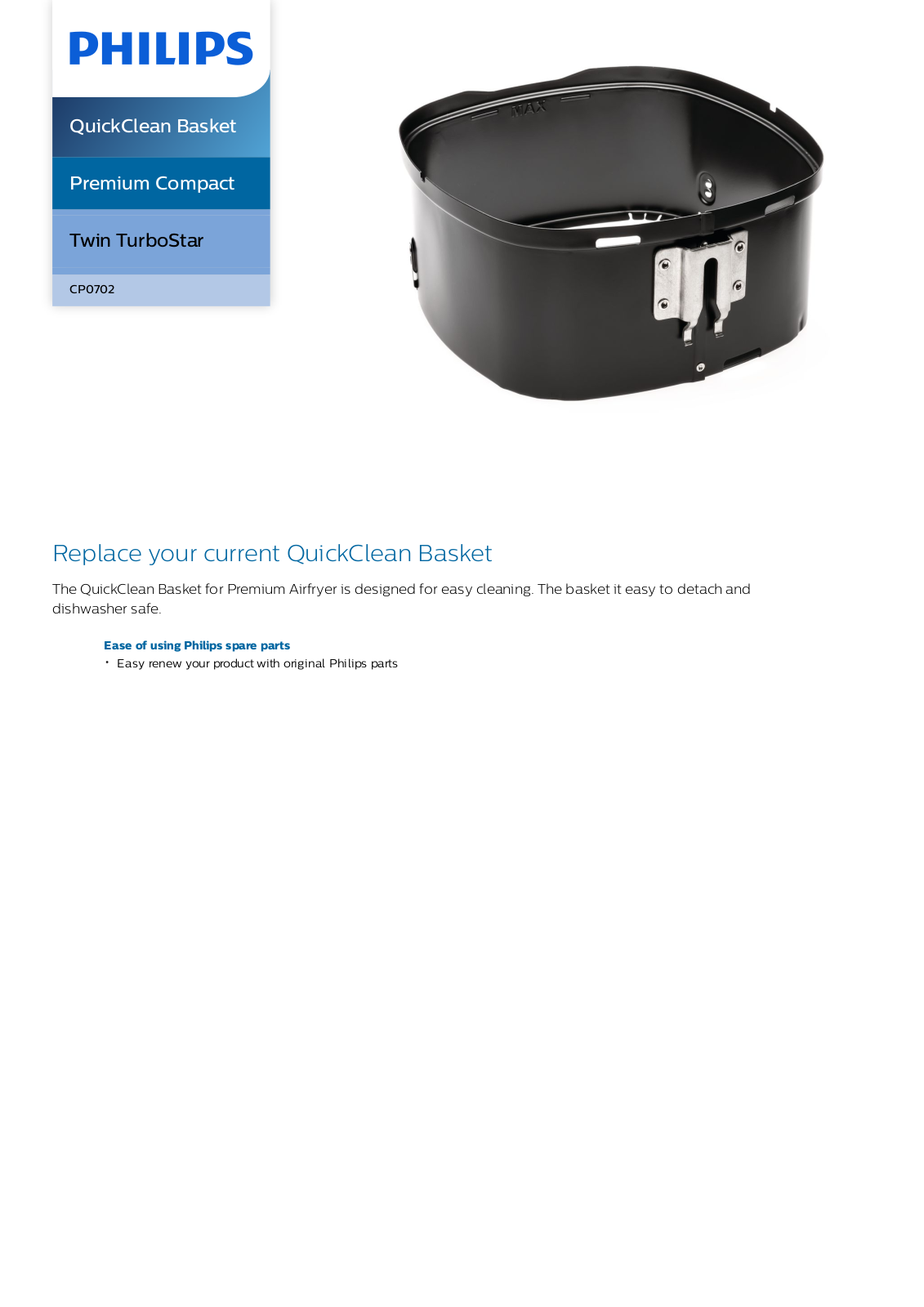 Philips CP0702/01 leaflet - ManualMachine.com