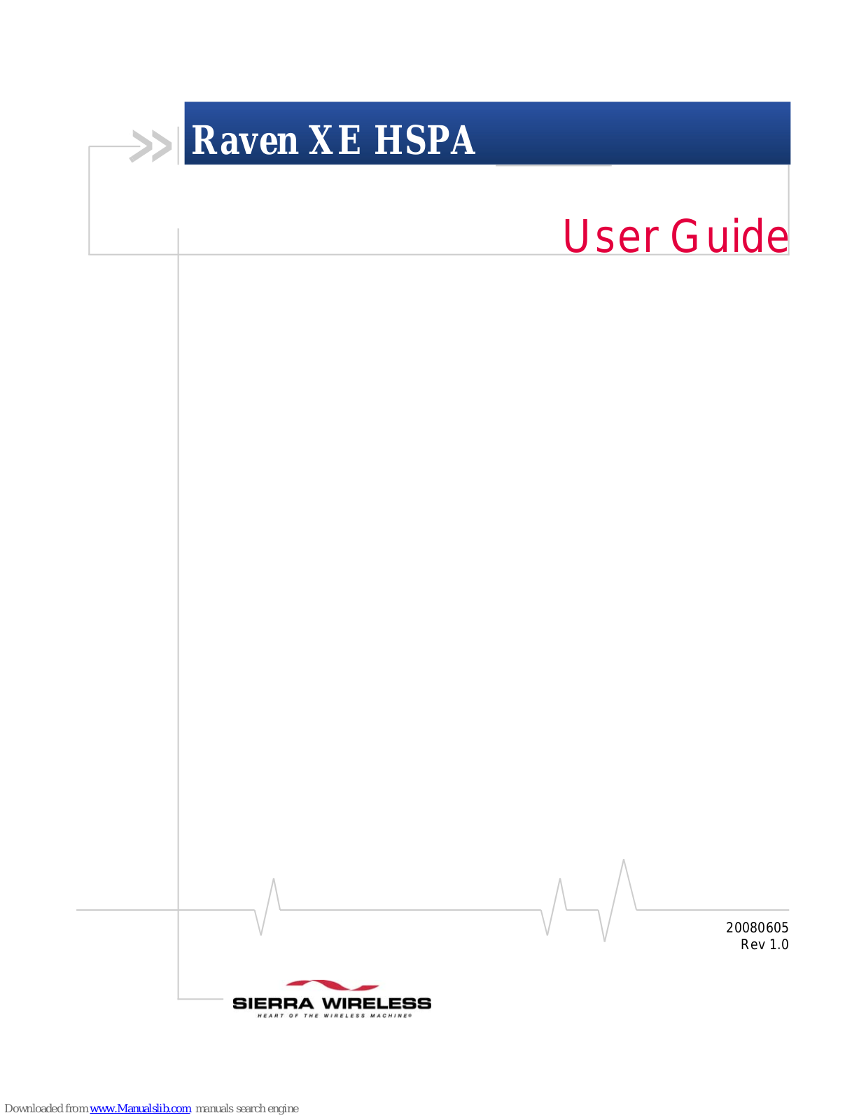 Sierra Wireless Raven XE HSPA User Manual