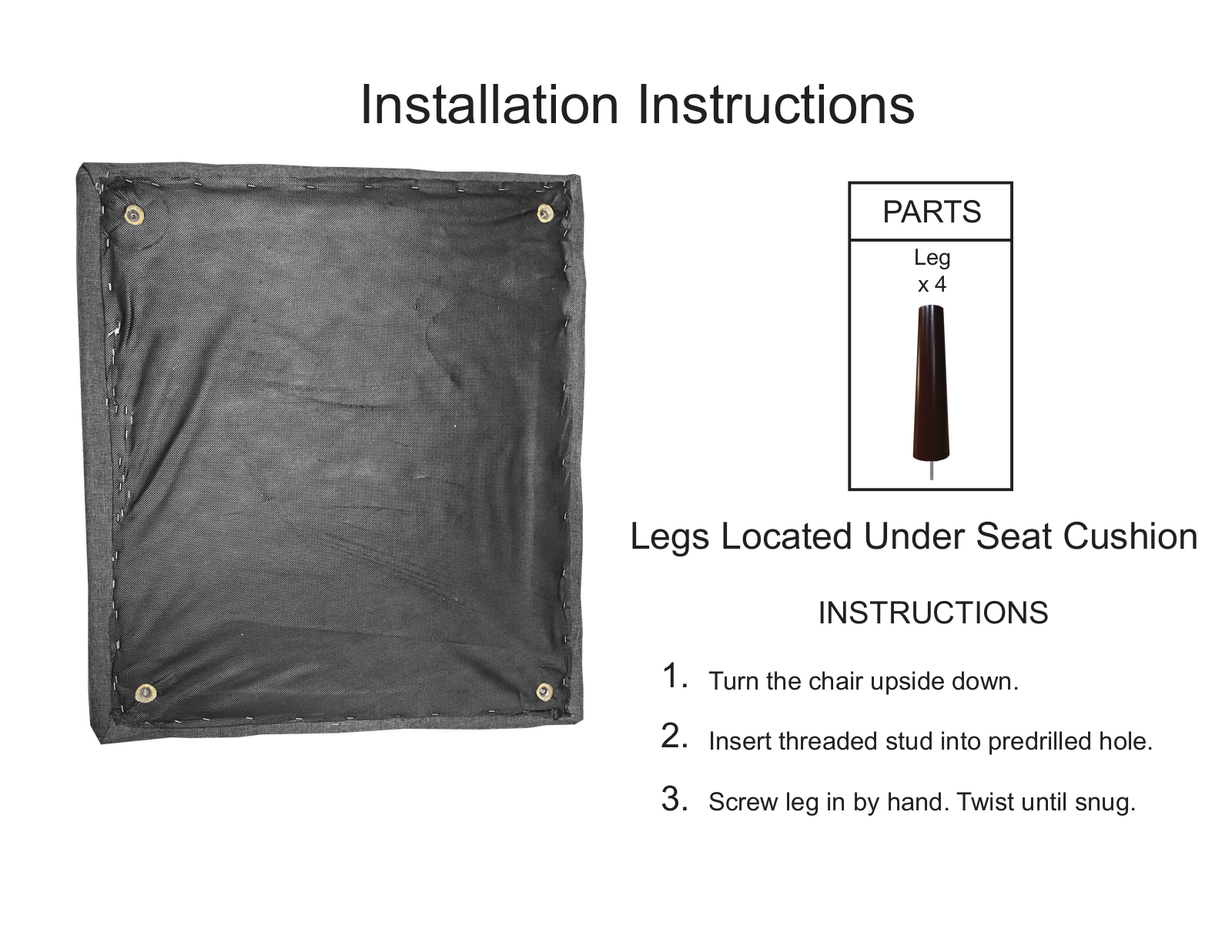 Zipcode Design ZPCD5981 Installation & Assembly - ManualMachine.com