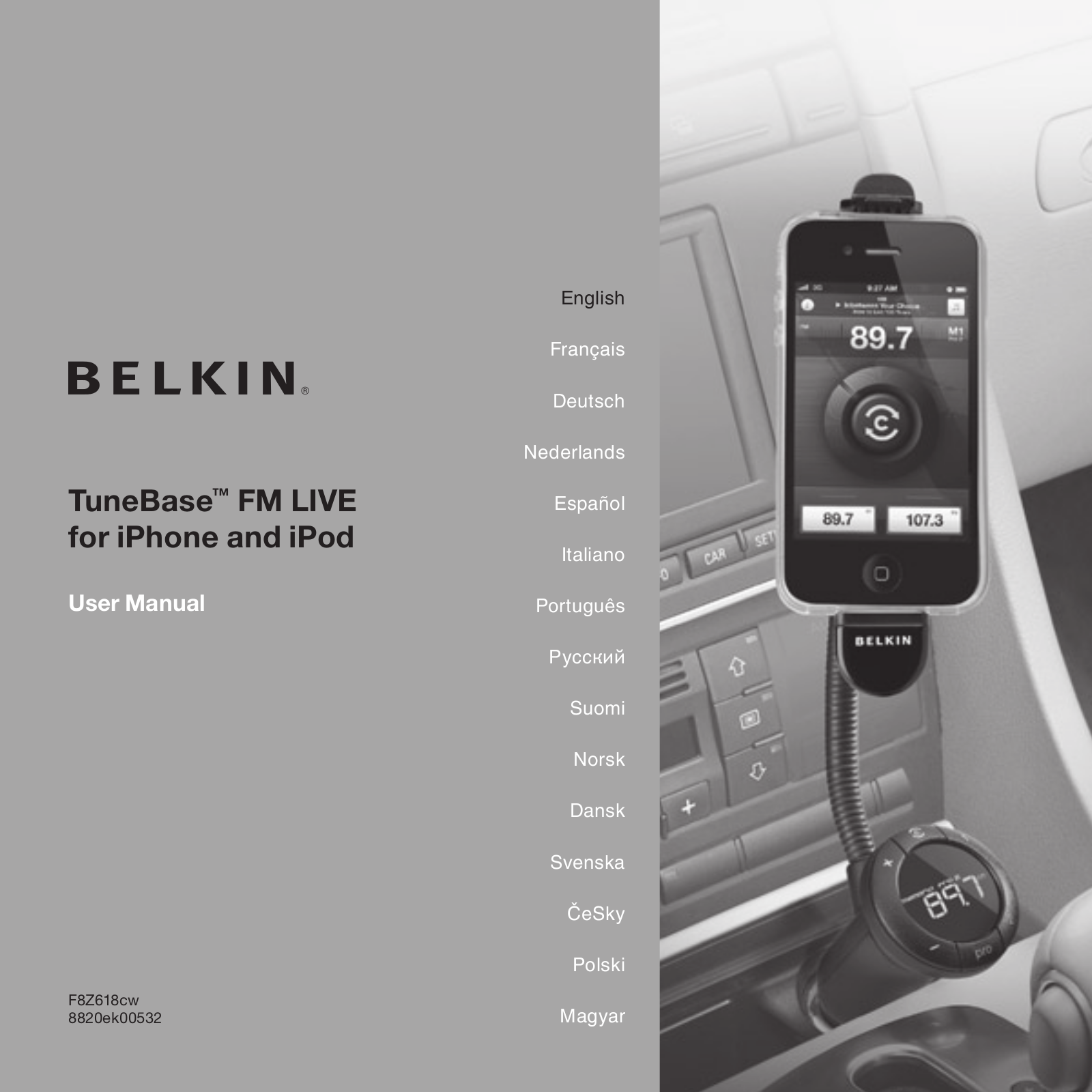 Belkin F8Z618CW User Manual