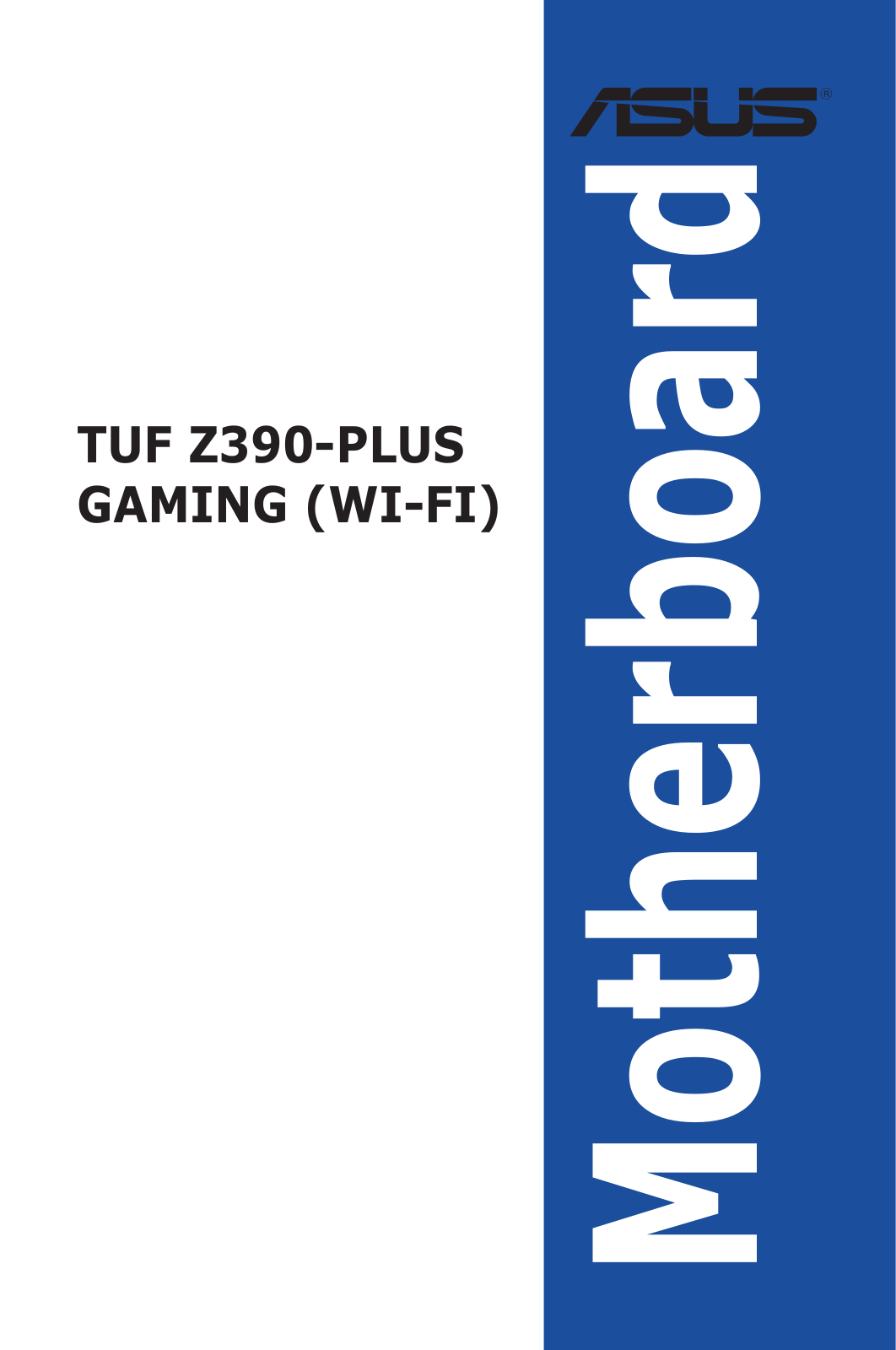 ASUS TUF Z390-Plus Gaming [WI-FI] Service Manual