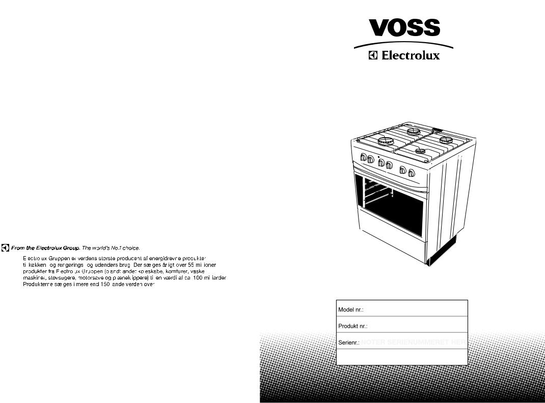 Voss GLF4420, GLB4420 User Manual