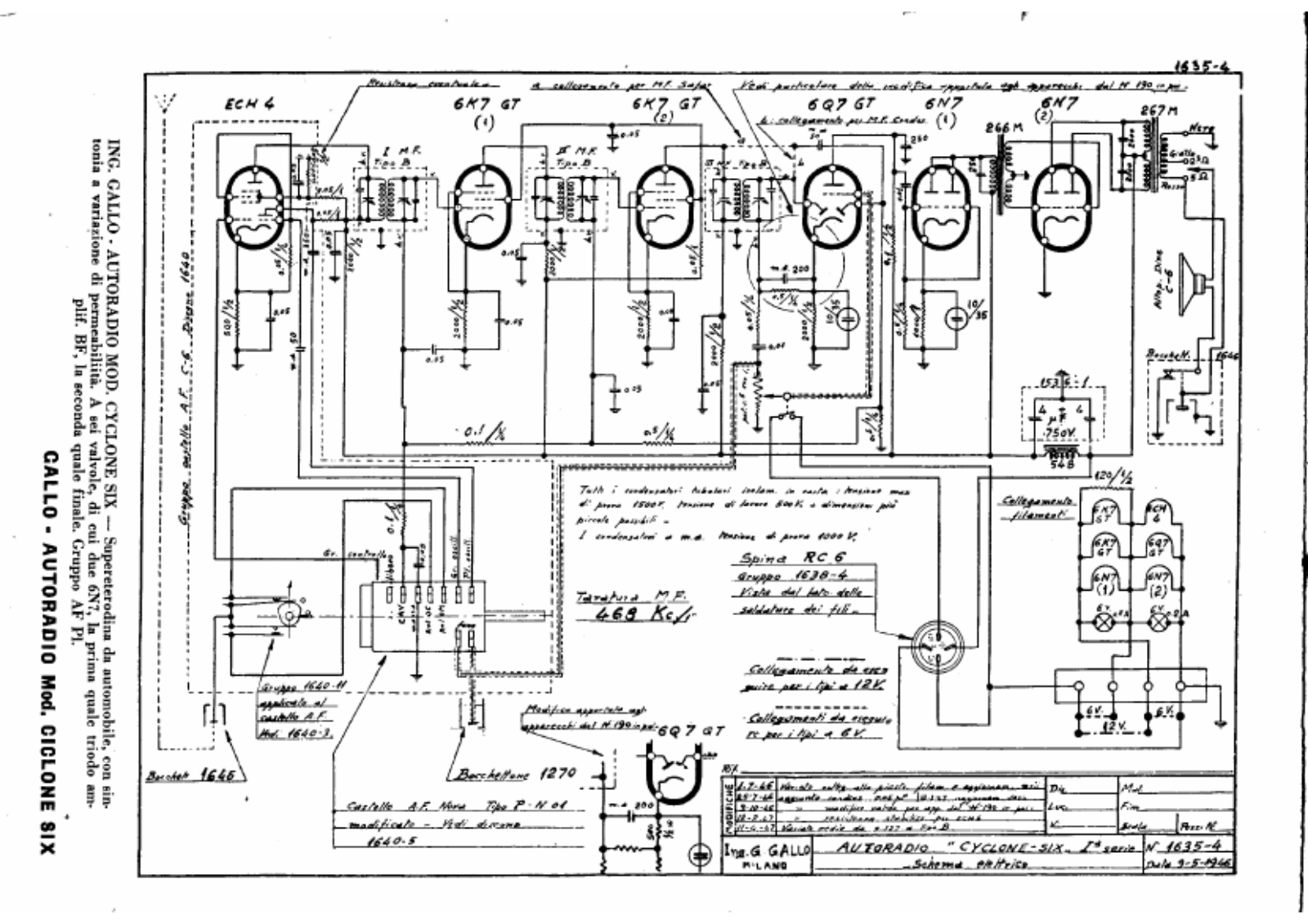 Condor ciclone six schematic