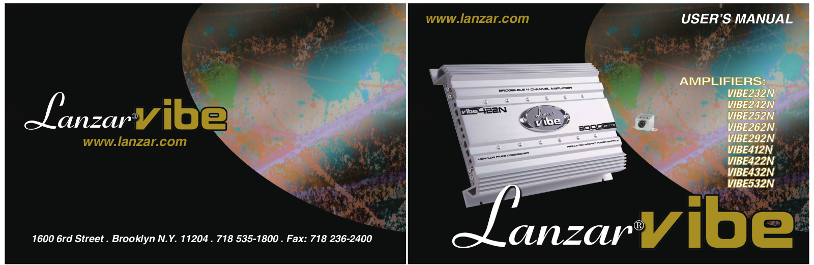 Lanzar VIBE432 User Manual