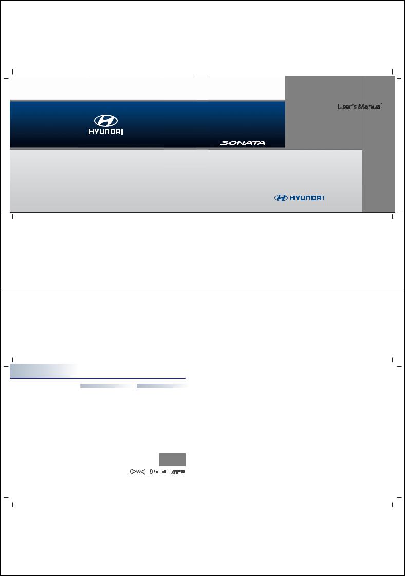 HYUNDAI MOBIS AVN 700YFPL User Manual