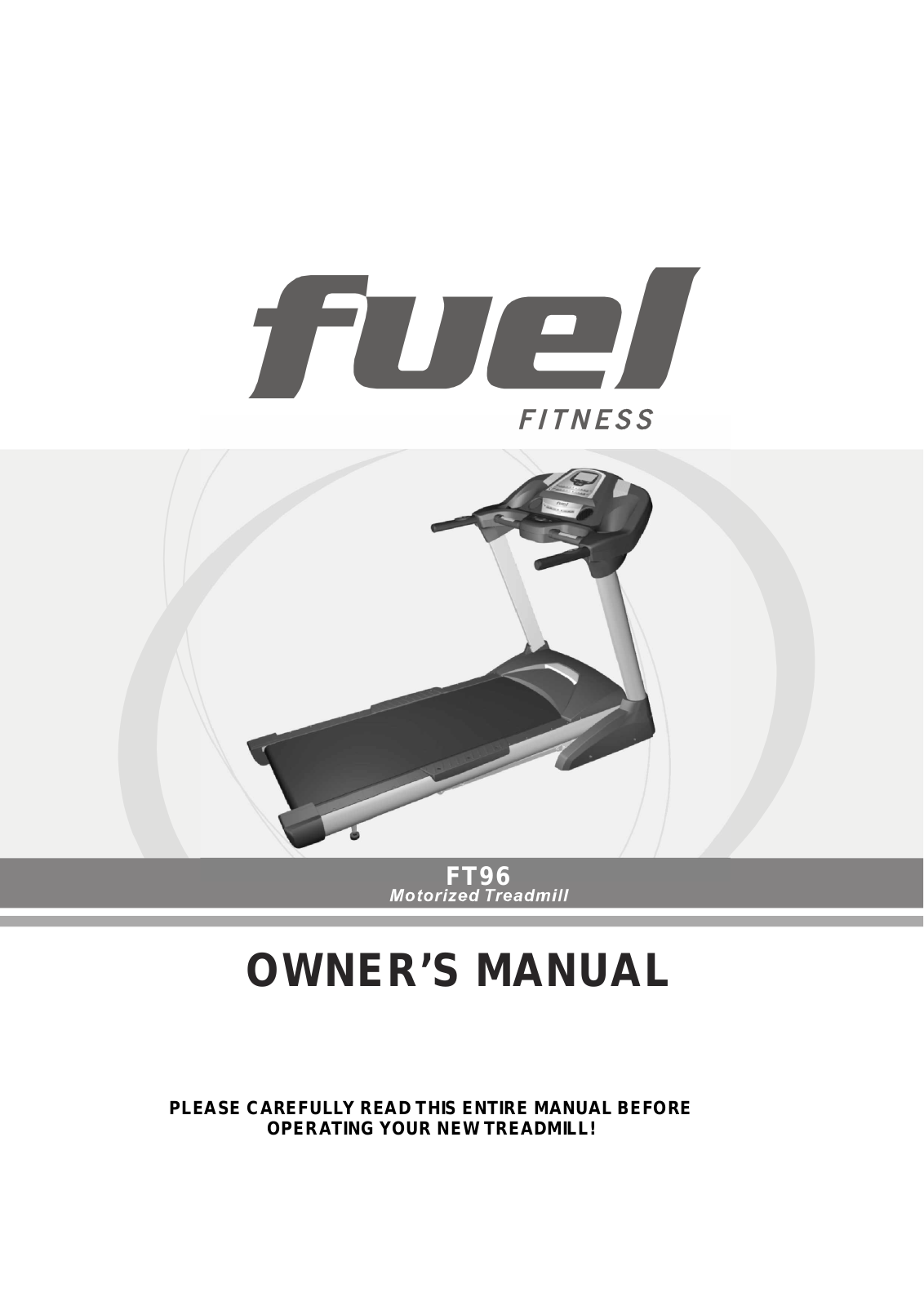 Fuel Fitness FT96 User Manual