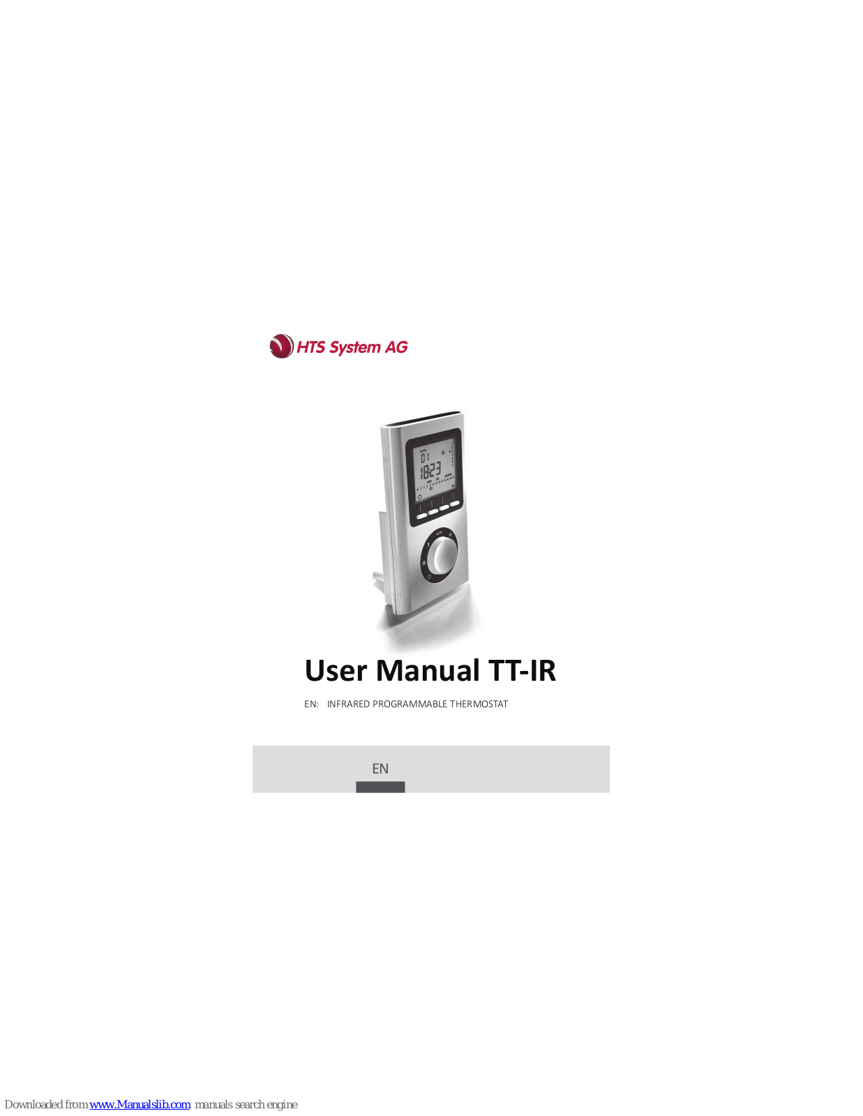 HTS System AG TT-IR User Manual - ManualMachine.com